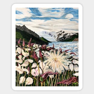 Dryas in Wrangell - St. Elias National Park Sticker